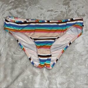 Hobie striped Bikini Bottoms, size small